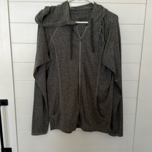 Womans Patagonia light weight, performance fabric zip hoodie